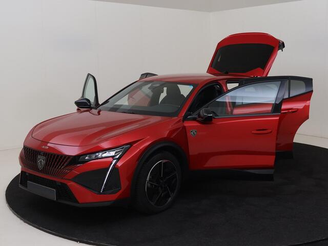 Peugeot 408 GT 1.6 HYbrid 180PK EAT8 Automaat Navigatie, Rondomzichtcamera, Leder, Stoel & Stuurwielverwarming, Elektrische Kofferklep, Apple Carplay, Android Auto