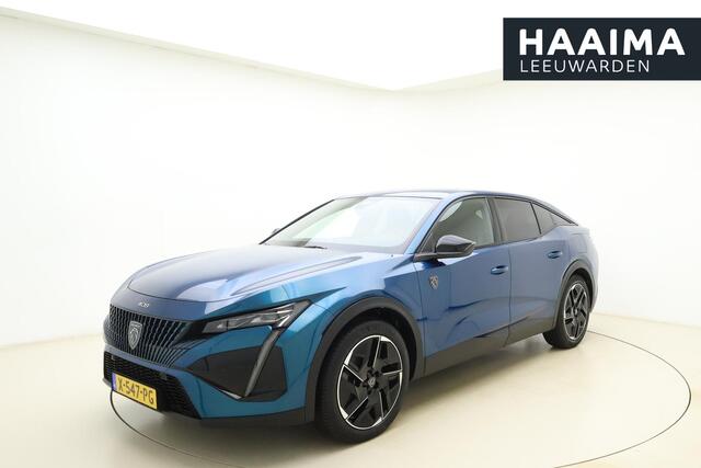 Peugeot 408 1.6 HYbrid GT 225 EAT8 First Edition Nappa Leer l AGR l Stoelverwarming- en Massage l Trekhaak l Camera l LED l 3D i-Cockpit l Adaptive Cruise Control l Climate control l Wireless Apple Carplay & Android Auto l
