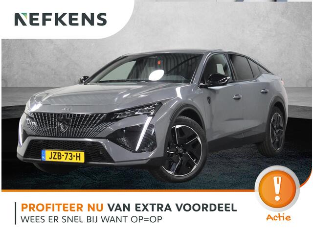 Peugeot 408 1.6 Plug-In HYbrid 225PK EAT8 GT | 1ste eigenaar | Stuurverwarming | FULL LED | 360'Camera | Privacy Glass | AppleCarPlay/AndroidAuto | Navigatie | Adaptieve Cruise Control | Keyless | Isofix |