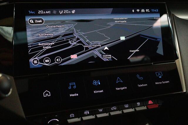 Peugeot 408 1.6 HYbrid GT 180 EAT8 | NAVI | 360-CAMERA + PDC | SCHUIF / KANTELDAK | LANE-ASSIST | FOCAL AUDIO |