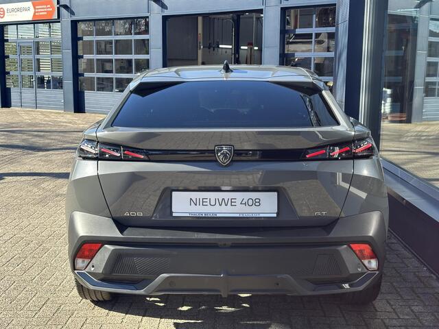 Peugeot 408 1.2 Hybrid 145 PK GT | Automaat Hybride | Demonstratieauto met slechst 5.800 KM en ¤13.500 Voordeel ! | Navigatie | Full LED Verlichting | Keyless Entry | Elektrische Kofferklep | 360 Graden Camera | Dode Hoek Signalering | Stuurwielverwarming | 19" Licht