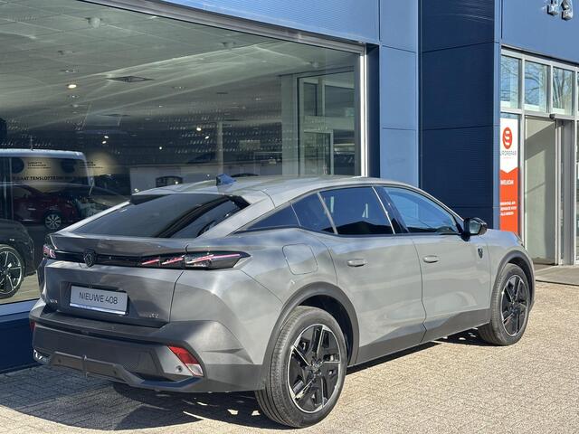 Peugeot 408 1.2 Hybrid 145 PK GT | Automaat Hybride | Demonstratieauto met slechst 5.800 KM en ¤13.500 Voordeel ! | Navigatie | Full LED Verlichting | Keyless Entry | Elektrische Kofferklep | 360 Graden Camera | Dode Hoek Signalering | Stuurwielverwarming | 19" Licht