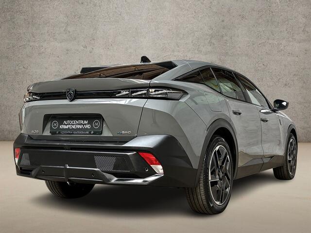 Peugeot 408 1.6 HYbrid 225 EAT8 GT 225Pk Automaat (APPLE CARPLAY, GROOT NAVI, 360 CAMERA, LEDER/ALCANTARA, SPORTSTOELEN, ADAPTIVE CRUISE, GETINT GLAS, NIEUWSTAAT)