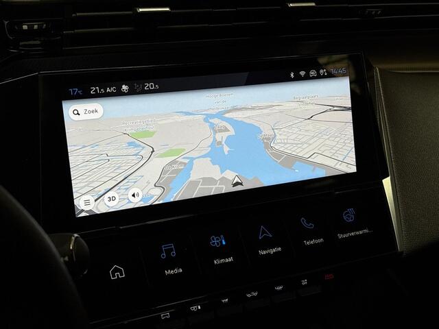 Peugeot 408 1.6 HYbrid 225 EAT8 GT 225Pk Automaat (APPLE CARPLAY, GROOT NAVI, 360 CAMERA, LEDER/ALCANTARA, SPORTSTOELEN, ADAPTIVE CRUISE, GETINT GLAS, NIEUWSTAAT)