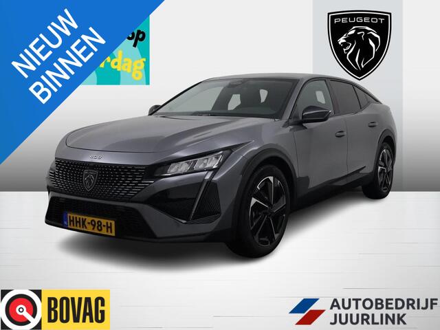 Peugeot 408 1.2T Hybrid 145PK Automaat Allure Nav/360.Camera/ 19inch/H.Leder/Led/CarPlay/Ecc/Ad.Cruise