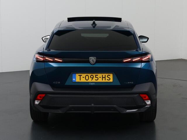 Peugeot 408 1.6 HYbrid GT 225 EAT8 First Edition | Trekhaak Elektr.| Navigatie | Parkeercamera 360° | Panoramadak | Cruise Control Adaptief | Keyless Go | Elektr. Achterklep |
