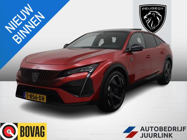 Peugeot 408 1.6 HYbrid GT 225Pk Navi/Cam/LED/Adap Cruise /Alcantara/Schuif-Kantel Dak/Climat Control