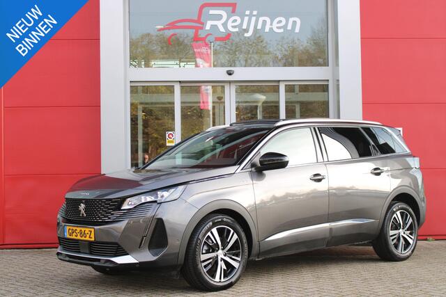 Peugeot 5008 1.2 130PK GT | PANORAMISCH SCHUIF/KANTEL DAK | 360° CAMERA | 7-PERSOONS | NAVIGATIE 10" TOUCHSCREEN | APPLE CARPLAY/ANDROID AUTO | 18" LICHTMETALEN VELGEN | KEYLESS ENTRY/START | CLIMATE CONTROL | ADAPTIVE CRUISE CONTROL | STOEL VERWARMING | ELEKTRISCHE A