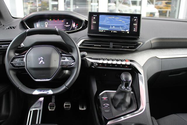 Peugeot 5008 1.2 130PK GT | PANORAMISCH SCHUIF/KANTEL DAK | 360° CAMERA | 7-PERSOONS | NAVIGATIE 10" TOUCHSCREEN | APPLE CARPLAY/ANDROID AUTO | 18" LICHTMETALEN VELGEN | KEYLESS ENTRY/START | CLIMATE CONTROL | ADAPTIVE CRUISE CONTROL | STOEL VERWARMING | ELEKTRISCHE A