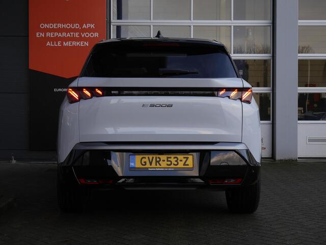 Peugeot 5008 e-5008 GT Avantage 73 kWh | Demo | Lederen bekleding | Panoramadak | 20inch velgen | Rondom Camera | Stoelverwarming v+a | 7 Persoons | Zeer compleet!