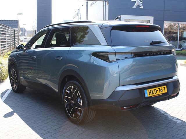 Peugeot 5008 1.2 Hybrid 136PK GT e-DCS6 Automaat 7P Alcantara Leder, Navigatie, Camera 360, Panoramisch-Open Dak, Elektrische Achterklep