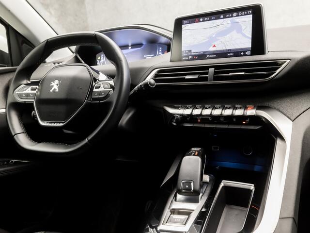 Peugeot 5008 1.2 PureTech Sport 7 Persoons Automaat (APPLE CARPLAY, STOELVERWARMING, LEDER, GROOT NAVI, 360 CAMERA, KEYLESS, SPORTSTOELEN, GETINT GLAS, CRUISE, NIEUWE APK, NIEUWSTAAT)
