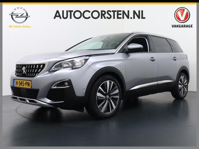 Peugeot 5008 T131PK 7-Pers Apple Carplay Android Adap.Cruise Navi Camera Trekhaak Led Elek.Achterklep Ecc Pdc DAB+ Pack Drive Assist Plus Dodehoek detectie Lane Assist Keyless Lmv 19" Verkeersbordlezer Privacy Glas Blue Premium 100% Dealeronderhouden! EURO6 Laatste be