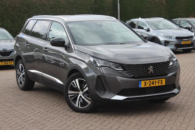 Peugeot 5008 1.2 Hybrid Allure Pack Business 7p. / Camera / Half leder / Navigatie / 18'' / Keyless / Dodehoek / Stoelverwarming / Cruise Control