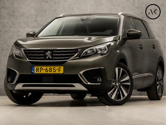 Peugeot 5008 1.2 PureTech Sport 7 Persoons (APPLE CARPLAY, GROOT NAVI, KEYLESS, 360 CAMERA, LEDER, SPORTSTOELEN, GETINT GLAS, TREKHAAK, ELEK ACHTERKLEP, NIEUWE APK, NIEUWSTAAT)