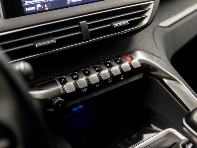 Peugeot 5008 1.2 PureTech Sport 7 Persoons (APPLE CARPLAY, GROOT NAVI, KEYLESS, 360 CAMERA, LEDER, SPORTSTOELEN, GETINT GLAS, TREKHAAK, ELEK ACHTERKLEP, NIEUWE APK, NIEUWSTAAT)