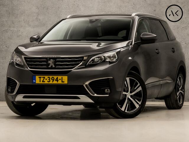 Peugeot 5008 1.2 Puretech Sport 7 Persoons (APPLE CARPLAY, GROOT NAVI, LEDER, STOELVERWARMING, 360 CAMERA, SPORTSTOELEN, KEYLESS, GETINT GLAS, TREKHAAK, DAB+, NIEUWE APK, NIEUWSTAAT)