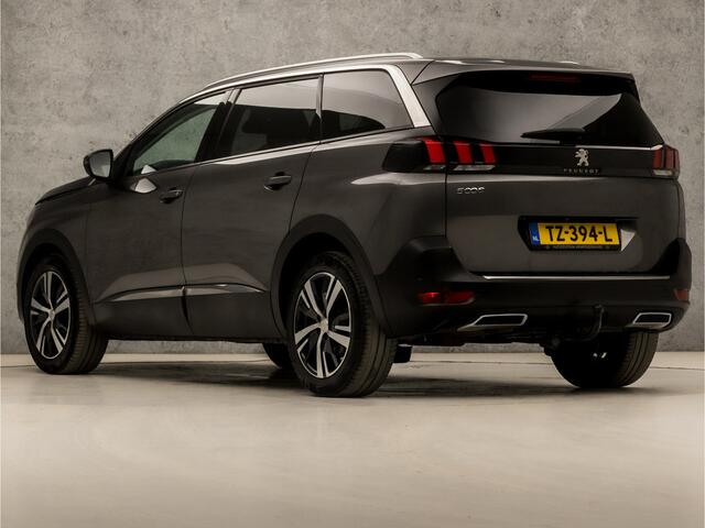 Peugeot 5008 1.2 Puretech Sport 7 Persoons (APPLE CARPLAY, GROOT NAVI, LEDER, STOELVERWARMING, 360 CAMERA, SPORTSTOELEN, KEYLESS, GETINT GLAS, TREKHAAK, DAB+, NIEUWE APK, NIEUWSTAAT)