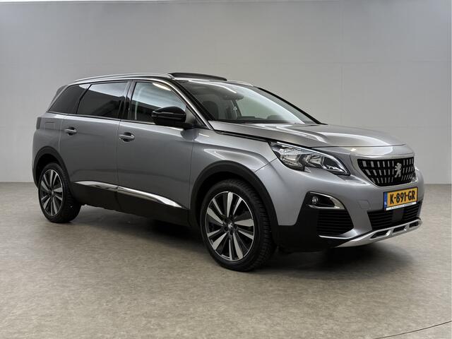 Peugeot 5008 1.2 PureTech 7p 360 Camera Pano Sfeerverl. LED Virtual Carplay Cruise Clima Navi Leder PDC 19"LMV