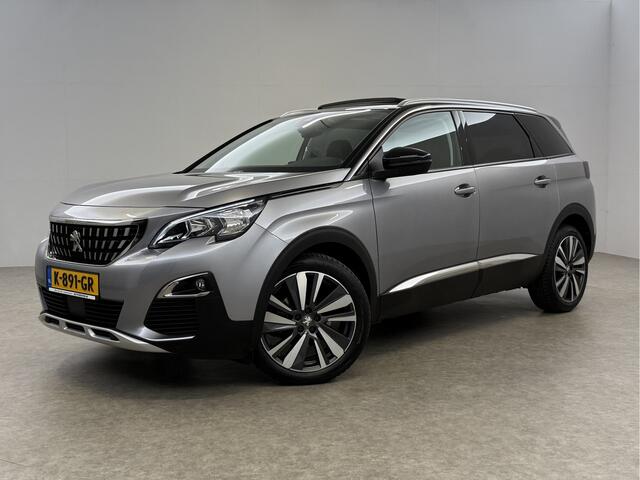 Peugeot 5008 1.2 PureTech 7p 360 Camera Pano Sfeerverl. LED Virtual Carplay Cruise Clima Navi Leder PDC 19"LMV