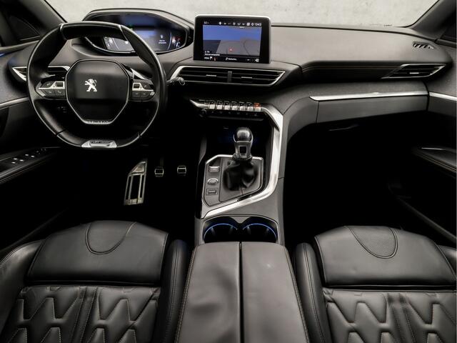 Peugeot 5008 1.2 PureTech GT-Line 7 Persoons (PANORAMADAK, NAPPA LEDER, MEMORY SEATS, STOELVERWARMING, APPLE CARPLAY, KEYLESS, ELEK ACHTERKLEP, GETINT GLAS, NIEUWSTAAT)