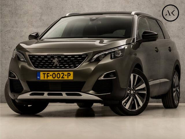Peugeot 5008 1.2 PureTech GT-Line 7 Persoons (PANORAMADAK, APPLE CARPLAY, GROOT NAVI, 360 CAMERA, LEDER, SPORTSTOELEN, LED KOPLAMPEN, FOCAL AUDIO, KEYLESS, NIEUWSTAAT)