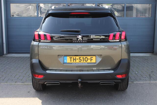 Peugeot 5008 1.2 PureTech Blue Lease GT-Line 7 pers. Leder, Panodak, Cruise, Climate, Camera, Trekhaak