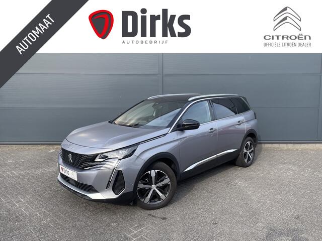 Peugeot 5008 130pk GT 7-zits (Camera - Keyless Entry - Adaptieve Cruise Controle - 18"incl 4S - LED - Parkeersensoren V+A)