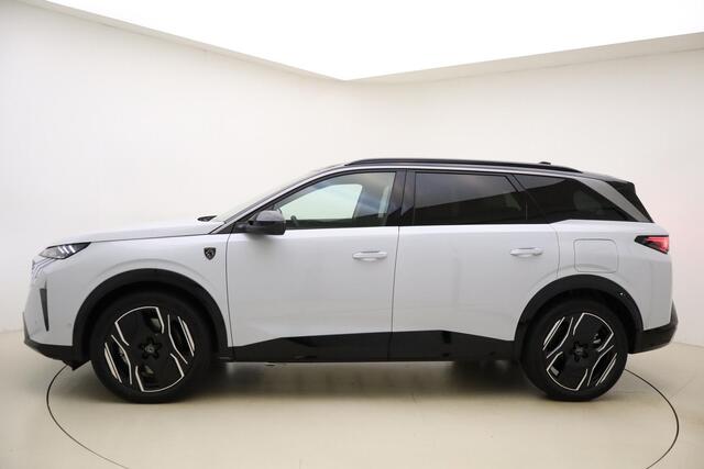 Peugeot 5008 e-5008 Launch Edition Dual Motor 73 kWh 325 PK | 8-Traps Automaat | Leder NAPPA zwart | Warmtepomp | 7-zits | Elektrisch bedienbare achterklep | Parkeersensor | Camera | Nieuw uit voorraad