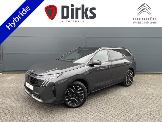 Peugeot 5008 136pk Hybrid GT (Camera - Stoel-/- stuurverwarming - Elektrische klep - Parkeersensoren V+A - LED - Automatische Airco - Adaptieve Cruise Controle - Navigatie - Apple Carplay)