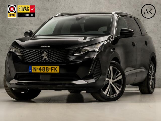 Peugeot 5008 1.2 PureTech Allure Sport 7 Persoons Automaat (FACELIFT, APPLE CARPLAY, GROOT NAVI, LEDER, 360 CAMERA, KEYLESS, SPORTSTOELEN, ELEK ACHTERKLEP, GETINT GLAS, LED KOPLAMPEN, TREKHAAK, NIEUWE APK, NIEUWSTAAT)