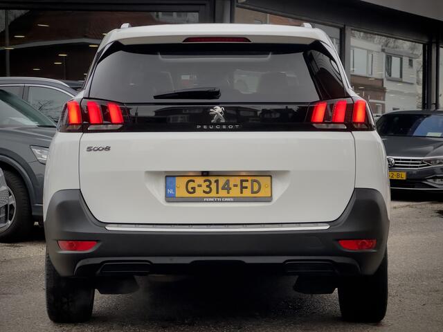 Peugeot 5008 1.2 AUT8 ALLURE 131PK 7PERS PANODAK LEDER NAVI CAMERA APPLE-CARPLAY LED LMV PDC