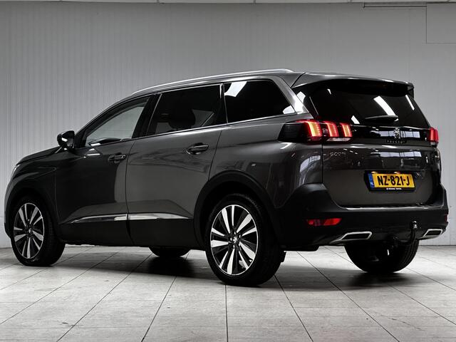 Peugeot 5008 1.2 PureTech Blue Lease Premium /D-Riem Verv. 161.000KM! /7-Persoons! /Trekhaak /Apple + Android /Dodehoek Detec. /Lane Assist /Grootlichtass. /Camera /DAB+! /Navi /Climat /Cruise /Elek. pakket /Bluetooth /19"LMV