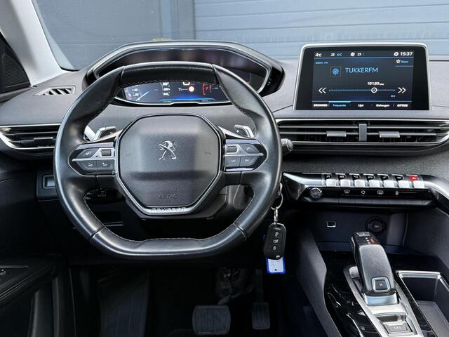 Peugeot 5008 1.2 PureTech Allure 1e Eigenaar,7 Persoons,Afn.Trekhaak,360° Camera,Pano,Apple Carplay/Android Auto,Navi,Clima,Cruise,Halfleder,N.A.P,Dealer Onderhouden,Pdc V+A,Lm velgen Extra,N.A.P,Nieuwe Apk Bij Aflevering