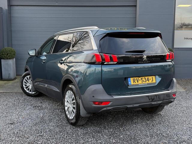 Peugeot 5008 1.2 PureTech Allure 1e Eigenaar,7 Persoons,Afn.Trekhaak,360° Camera,Pano,Apple Carplay/Android Auto,Navi,Clima,Cruise,Halfleder,N.A.P,Dealer Onderhouden,Pdc V+A,Lm velgen Extra,N.A.P,Nieuwe Apk Bij Aflevering