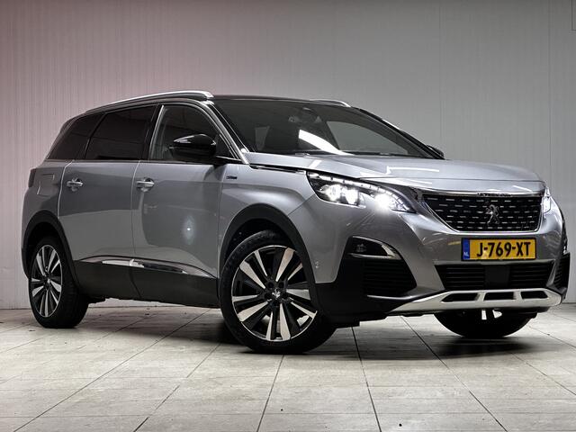 Peugeot 5008 1.2 PureTech GT-Line/ D-Riem Verv 94.000KM!/ 7-PERSOONS/ Automaat/ Camera/ Zwarte Hemel/ LED Koplampen/ Virtual Cockpit/ 19''LMV/ Flippers/ Keyless/ Apple+Android/ DAB+/ Dodehoekdetectie/ Clima/ Navi/ Cruise/ PDC.