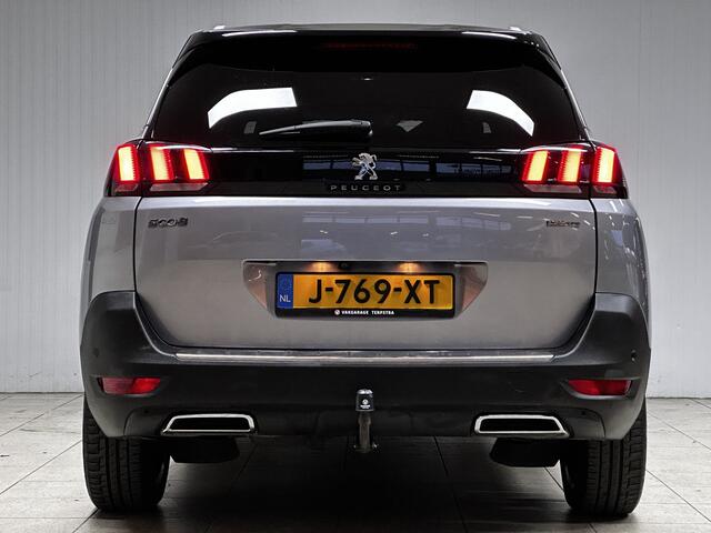 Peugeot 5008 1.2 PureTech GT-Line/ D-Riem Verv 94.000KM!/ 7-PERSOONS/ Automaat/ Camera/ Zwarte Hemel/ LED Koplampen/ Virtual Cockpit/ 19''LMV/ Flippers/ Keyless/ Apple+Android/ DAB+/ Dodehoekdetectie/ Clima/ Navi/ Cruise/ PDC.