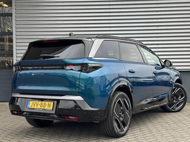 Peugeot 5008 e-5008 Launch Edition EV Dual Motor 73kWh 325pk | 4X4 | ALCANTARA | MASSAGE | PANO | 360° CAMERA | NAVI | ADAPTIVE CRUISE |