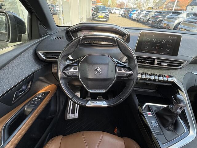 Peugeot 5008 1.2T 130pk Blue Lease GT-Line | Schuif-/kanteldak | Lederen bekleding | Stoelverwarming | Achteruitrijcamera | Full LED | Elektr. achterklep