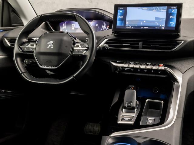 Peugeot 5008 1.2 PureTech Allure 7 Persoons Automaat (APPLE CARPLAY, GROOT NAVI, LEDER, 360 CAMERA, SPORTSTOELEN, STOELVERWARMING, KEYLESS, GETINT GLAS, TREKHAAK, ADAPTIVE CRUISE, NIEUWSTAAT)