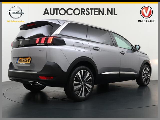Peugeot 5008 T131pk Premium 7-Persoons Apple Android Mirrorlink Prox.-Keyless Navi Ecc Memory Apple Carplay Android Auto Cruise Control DAB+ Pdc Allure Lmv 19" Led Privacy Glas DAB+ Bluetooth Verkeersbord detectie Origineel Nederlandse Auto 1e Eigenaar A-label EURO6