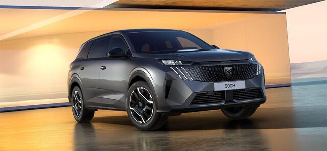 Peugeot 5008 1.6 Plug-in Hybrid 195 Allure | NIEUW | Uit voorraad leverbaar! | 83km EV Actieradius WLTP | AUTOMAAT | 7-Zits | Parkeercamera Voor & Achter | Stuurverwarming | Dodehoek Detectie |