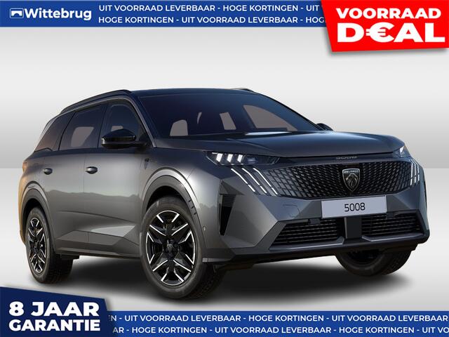 Peugeot 5008 1.2 Hybrid 145 GT DIRECT RIJDEN - PANORAMADAK - LEDER - 8 JAAR GARANTIE