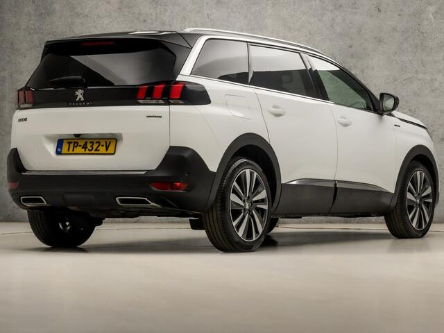 Peugeot 5008 1.2 PureTech GT-Line Deluxe (PANORAMADAK, APPLE CARPLAY, GROOT NAVI, 360 CAMERA, FOCAL AUDIO, BRUIN LEDER, KEYLESS, ELEK ACHTERKLEP, NIEUWSTAAT)