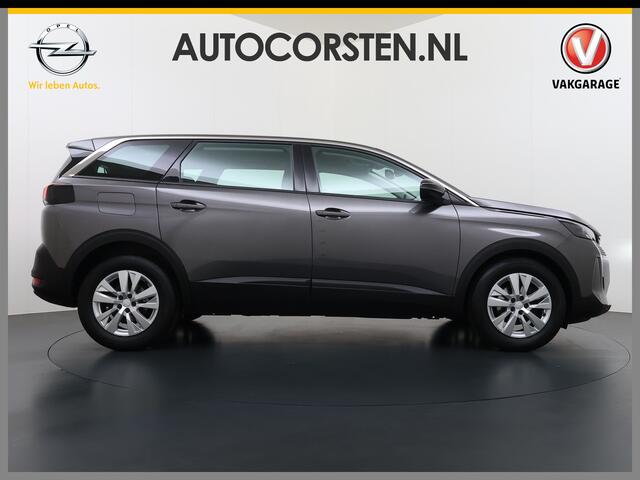 Peugeot 5008 1.2T 131PK Automaat 7-Persoons Navi Ecc 360°Camera Apple Carplay Android Auto Cruise Control Active Pack Business LMV Pdc Bluetooth Isofix Led Verkeersbord detectie Licht-Regensensor Origineel Nederlandse Auto