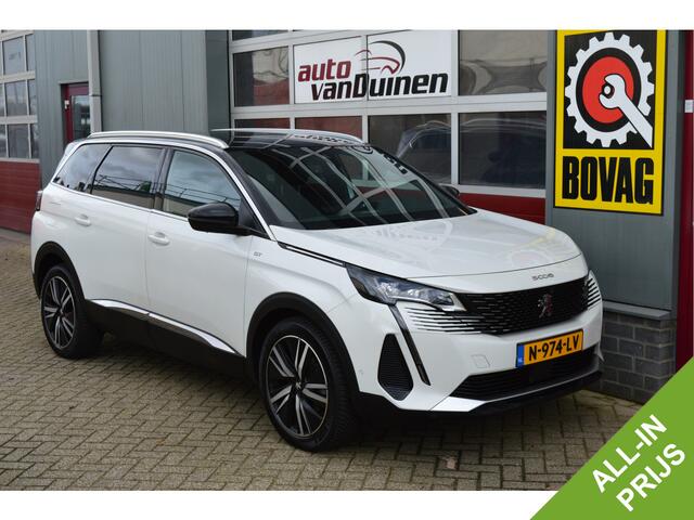 Peugeot 5008 1.2 PureTech Blue Lease GT O.a: Trekhaak, PDC, Camera, Alcantara, Stoelverw, Etc. All-in prijs!