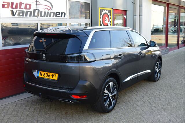 Peugeot 5008 1.2 PureTech GT O.a; Afn. Haak, Pano, ACC, Carplay, Camera, Clima, Etc. All-in prijs!