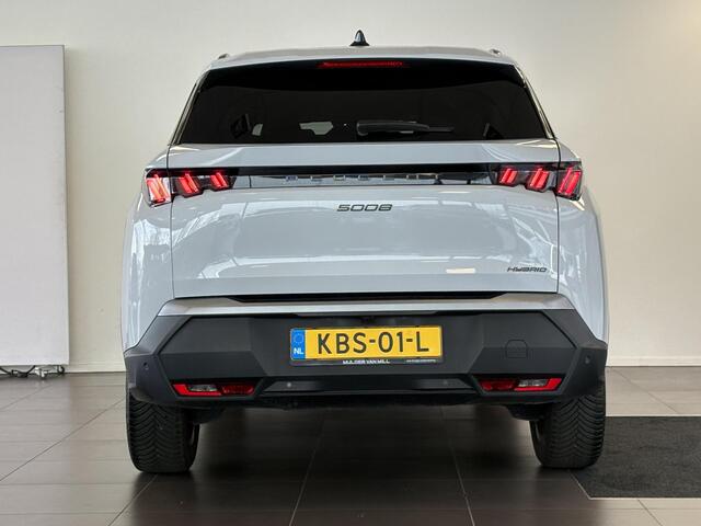Peugeot 5008 Allure Pack 1.2 Hybrid 145pk e-DSC6 | PANORAMIC NAVIGATION | 7-ZITS | STOEL+STUURVERW. | KEYLESS ENTRY | AGR-STOEL | 3-ZONE CLIMATE | DAB+ | ADAPTIVE CRUISE