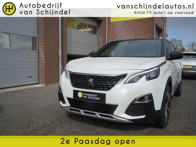 Peugeot 5008 1.2 PURETECH GT LINE VOL LUXE 7P 7ST PERFECT ONDERHOUDEN RECENT NWE DISTRIBUTIERIEM!! 360CAMERA PANORAMADAK FULL LED ZWARTE HEMEL 18INCH ADAPTIEVE CRUISE ANDROID/APPLECARPLAY NAVI STOELVERWARMING ELECTR.STOEL+MEMORY FOCAL KEYLESS PDC V+A ENZ...