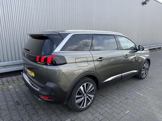 Peugeot 5008 1.2 PureTech GT-Line 7p. Leer/Stof, Dig.Cockpit, Navi, CC, PDC & Cam, LED, LM, nw. APK - Inruil Mogelijk -